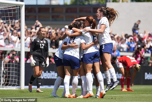 Mit einem 2:0-Sieg bereitete sich die US-Frauen-Nationalmannschaft perfekt auf die Weltmeisterschaft vor