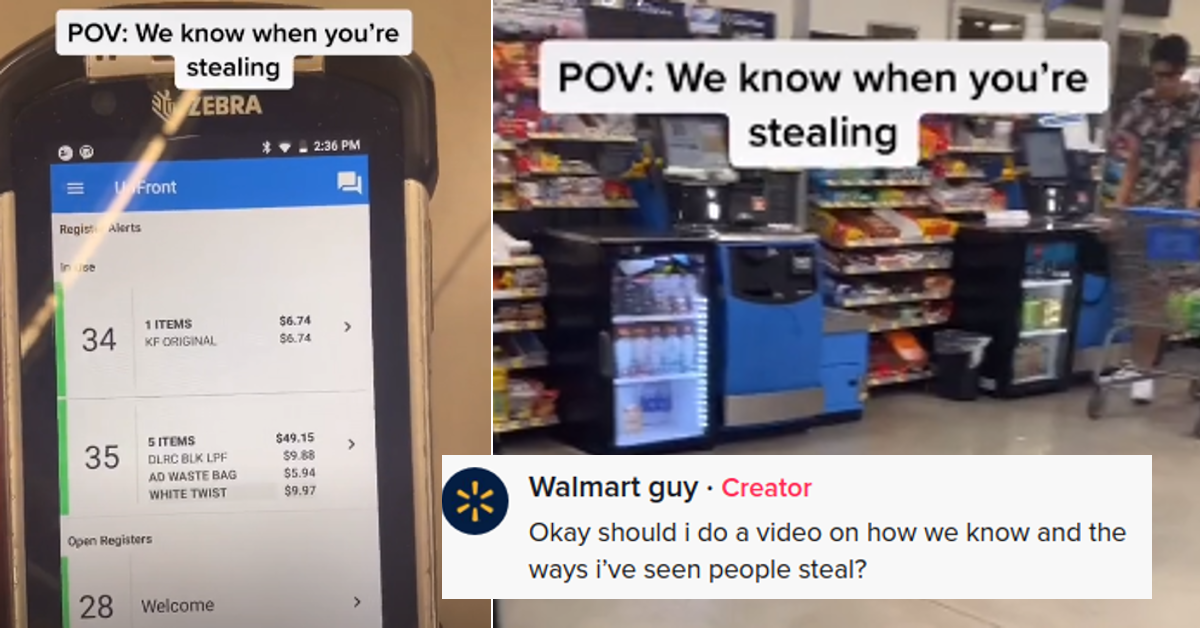 „Walmart weiß, wann Sie stehlen“, enthüllt virales TikTok