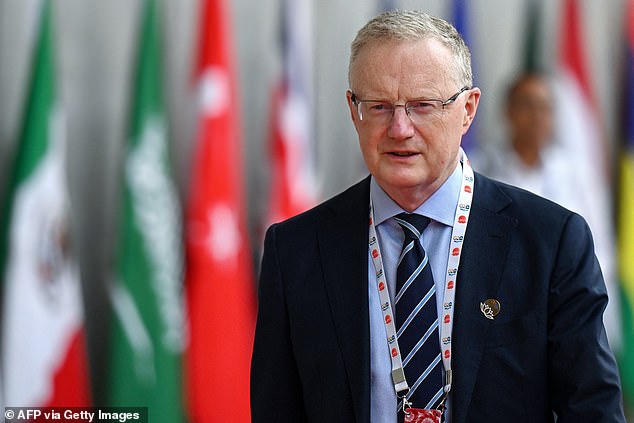 Outgoing Governor Philip Lowe's second last board meeting opted to pause the cash rate at an 11-year high of 4.1 per cent, suggesting increases may be a thing of the past (he is pictured in India last month)
