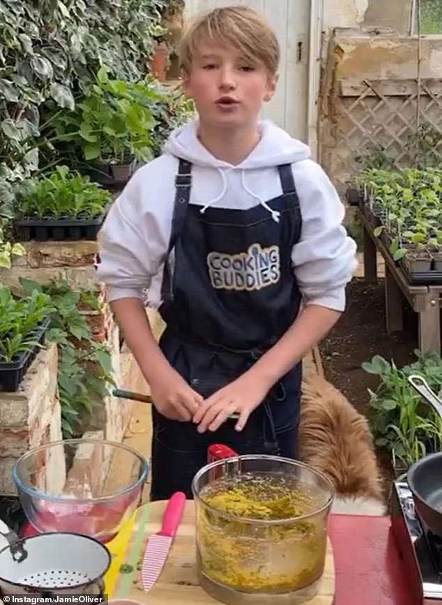 Buddy Oliver's cookery skills have been wowing his father Jamie's followers over the last few weeks - and his fans have even demanded he create a cookbook with his easy recipes