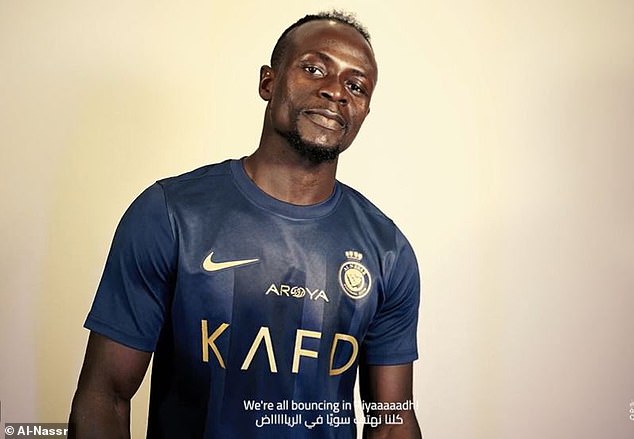 Mane's arrival at Al-Nassr was revealed by the club with a rather bizarre announcement video