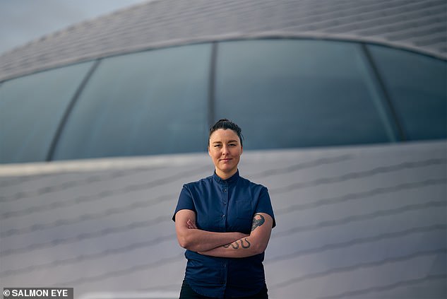The 24-seat culinary destination is run by Head Chef Anika Madsen (above), who has a 'passion for discovering new ingredients from the ocean' and a 'commitment to sustainability'