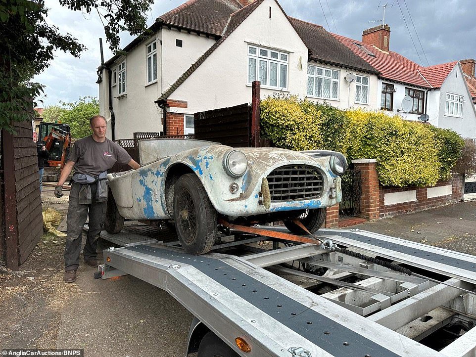 All of the cars require major restoration but could still sell for a combined total of £200,000, though they are being offered without reserve, making it difficult to say how much they will collectively make