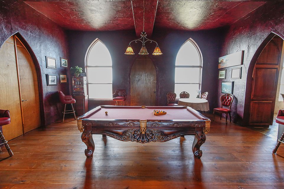 Today, the Young's stately six-bedroom abode is available via Airbnb for $1,518 per night