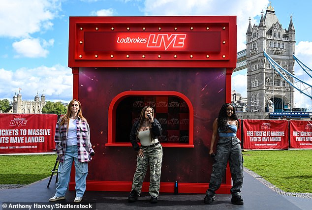 They're back: Speaking in a new interview, Mutya Buena, Keisha Buchanan and Siobhán Donaghy, discussed what happened when they disbanded and spoke of their hardships (pictured at Ladbrokes Live Pop-up Gig in London)