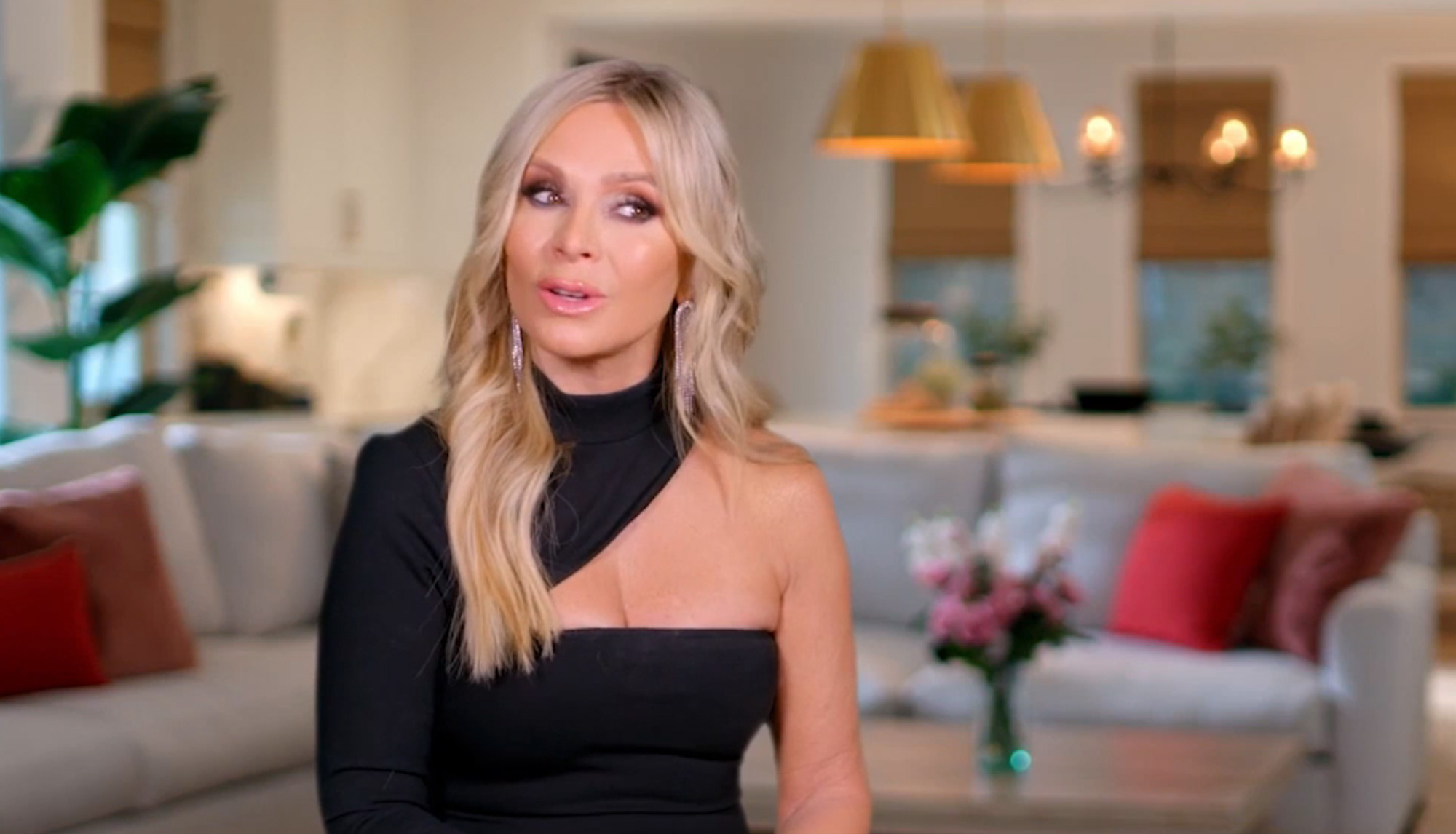 Tamra Judge talking in a confessional on RHOC