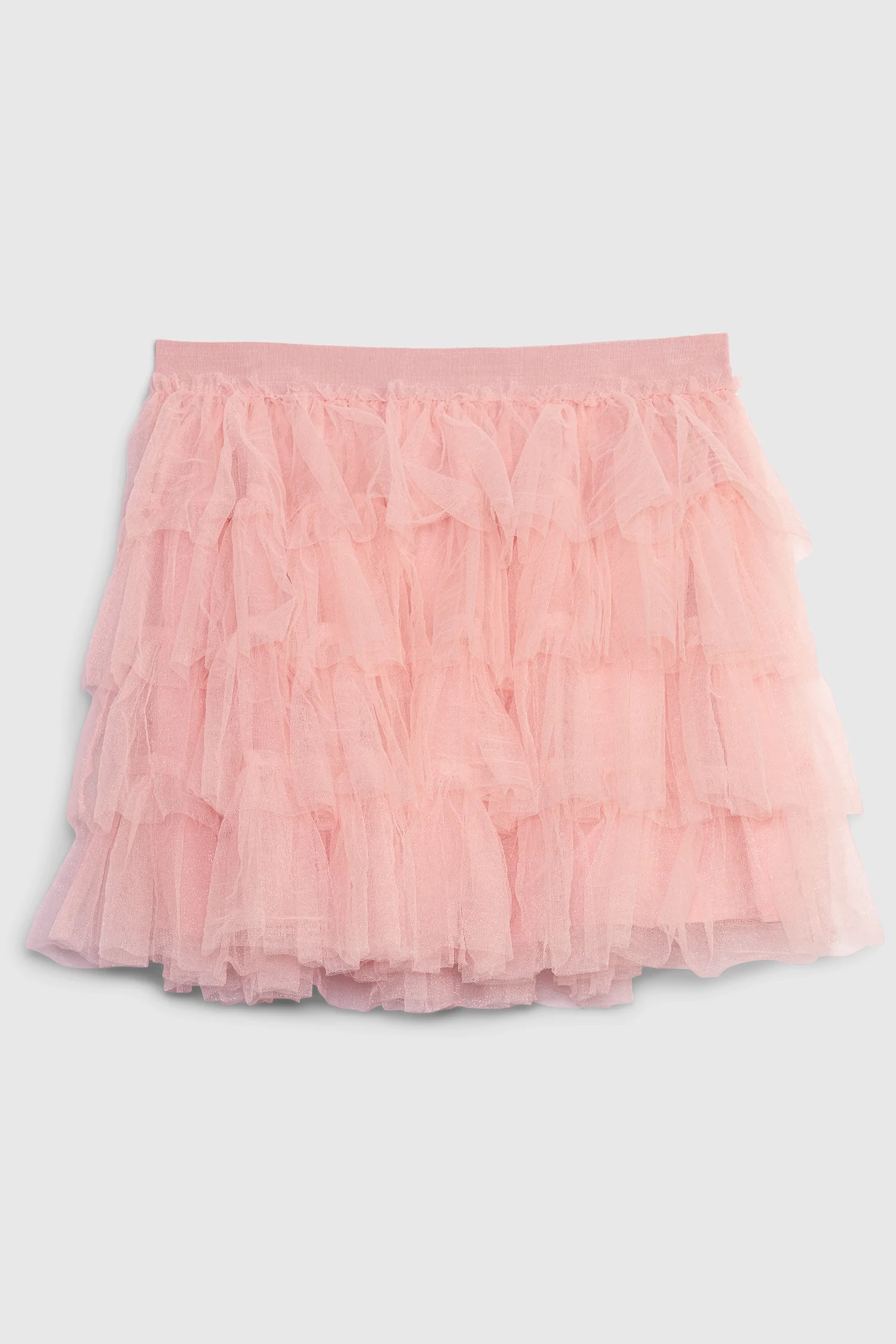 a pink tulle skirt