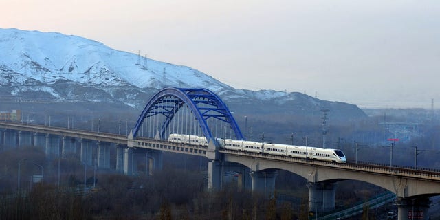 High-speed train in China