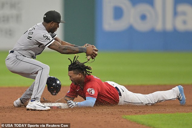 The incident occurred after Anderson tried to tag Ramirez out at second base on Saturday