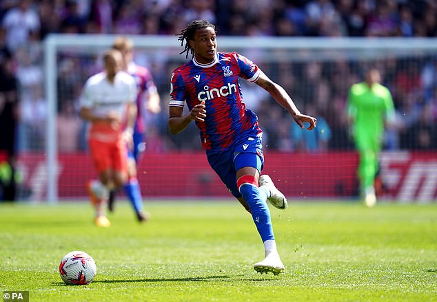 Crystal Palace's Michael Olise has been touted as an option to solve City's wide problem