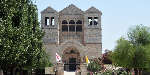 Church of the Transfiguration, a stone church, in Galilee