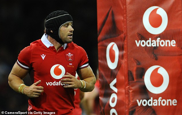 Leigh Halfpenny made his 100th appearance for Wales and kicked 10 points