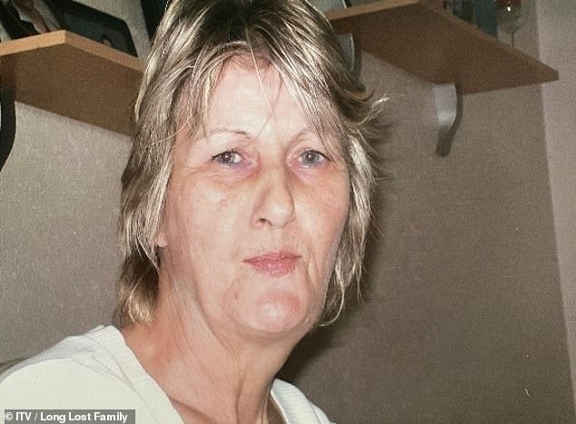 Pictured: Simon's mother Beverley before she passed away in 2008. Her dying wish was for her sons to find their sister and explain why she'd given her away