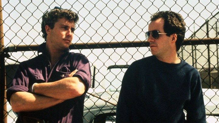 William Petersen and John Pankow in To Live and Die in LA.