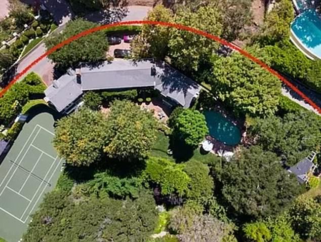 He spends most of his time these days in a 7,500sqft, six-bedroom, seven-bathroom Bel Air home that he purchases last year