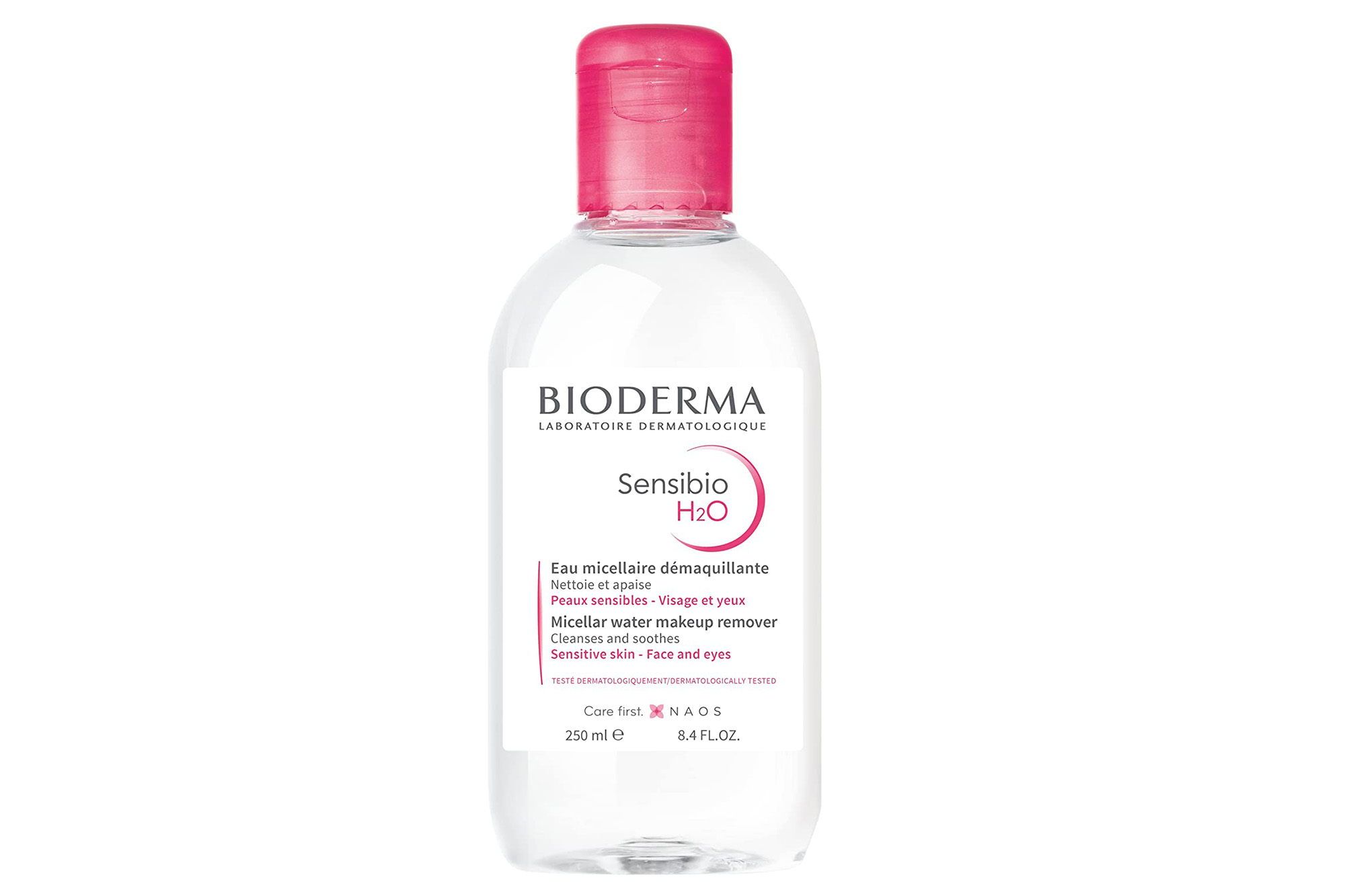 A bottle of Bioderma micellar water