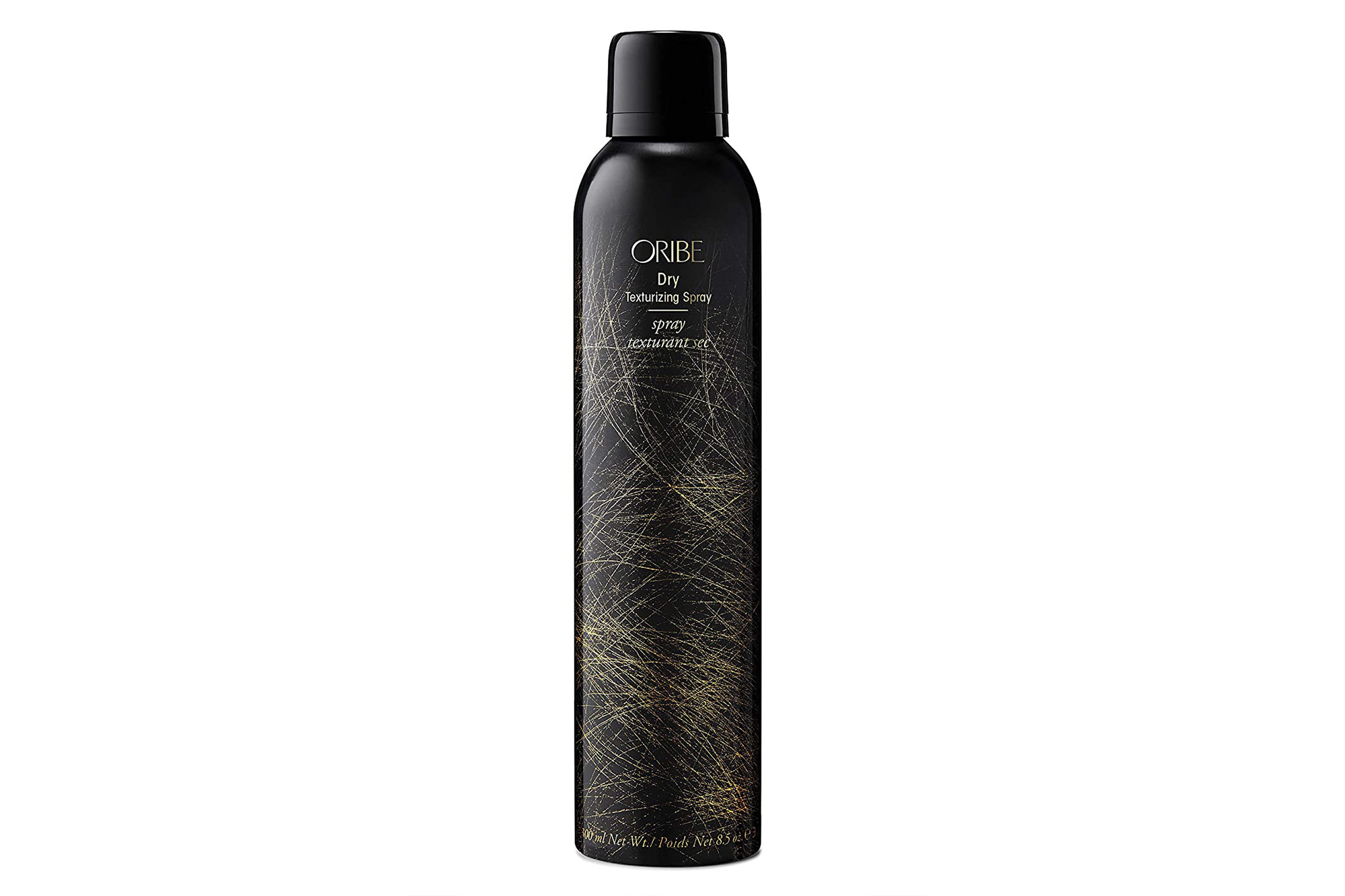 An Oribe hairspray bottle