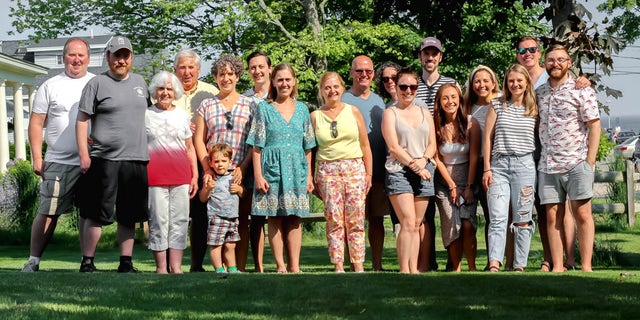 Familienfoto von Sandy Caterine