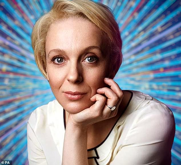 Excited: Amanda Abbington said she was 'thrilled' to have been asked to do the iconic BBC show after a string of TV roles