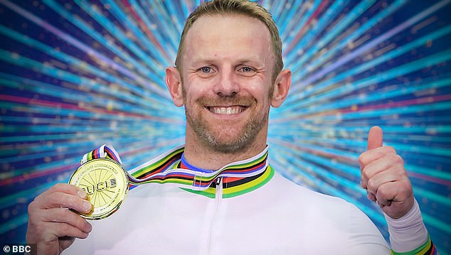 Sports star: Jody Cundy is a decorated World and Paralympic Champion and said he was 'excited' to be taking part in the show