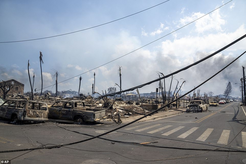Downed power cables made evacuations perilous, officials said