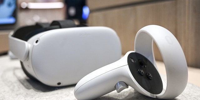 Ein Meta Oculus Quest 2 Virtual Reality (VR)-Headset
