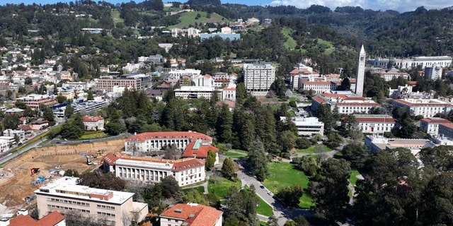 Eine Luftaufnahme des Campus der UC Berkeley