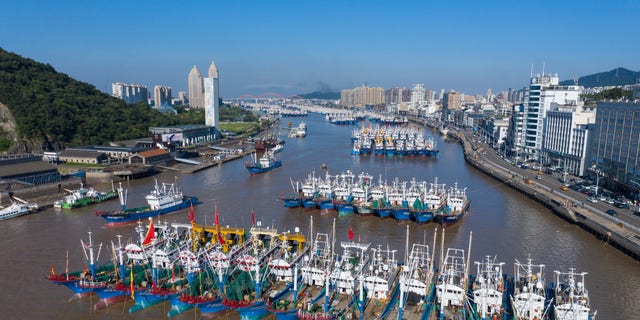 Chinesische Fischereiflotte