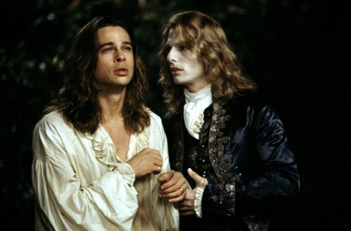 Brad Pitt und Tom Cruise spielen die Hauptrollen in „Interview mit dem Vampir“.