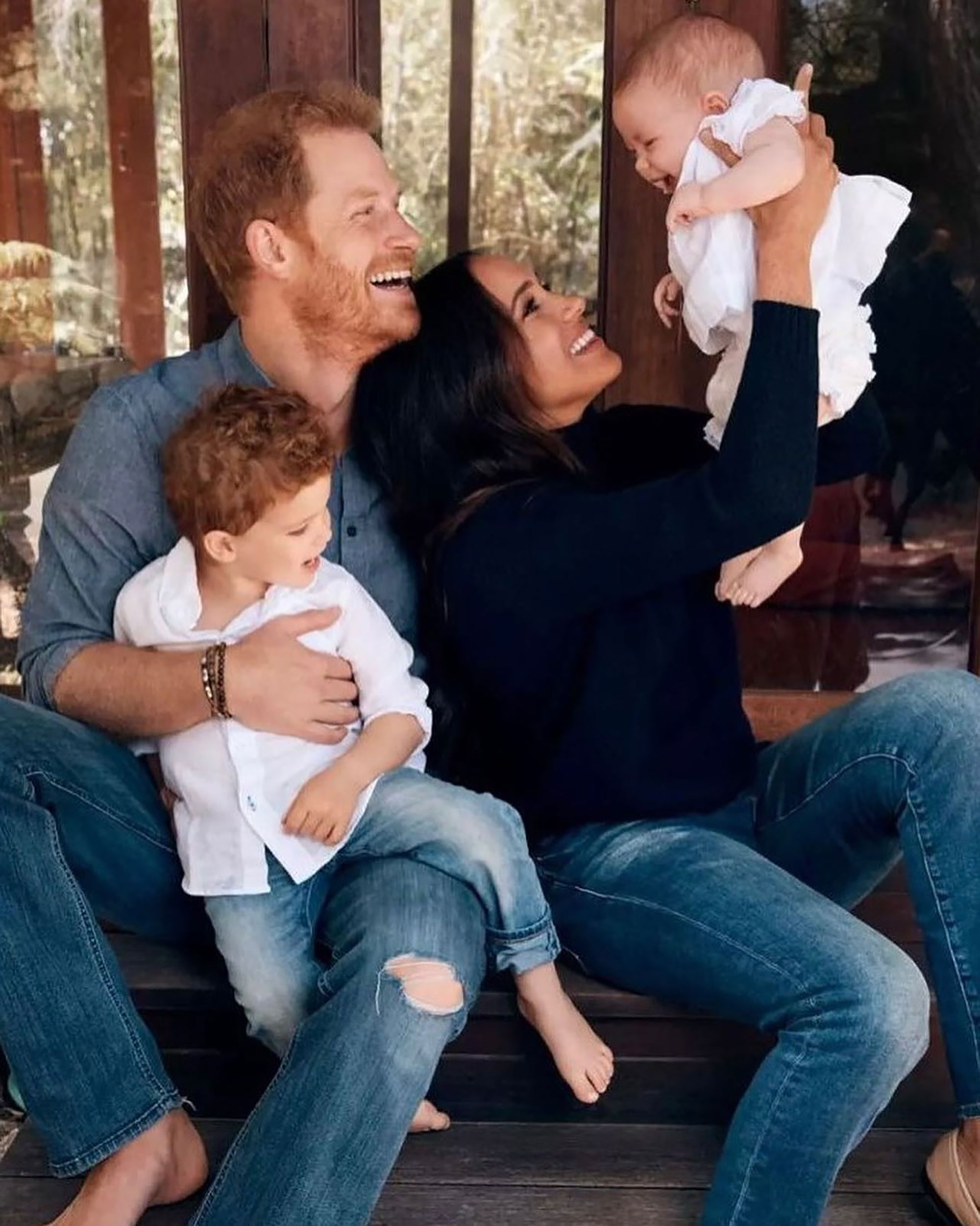 Meghan Markle, Prinz Harry, Sohn Archie und Tochter Lilibet