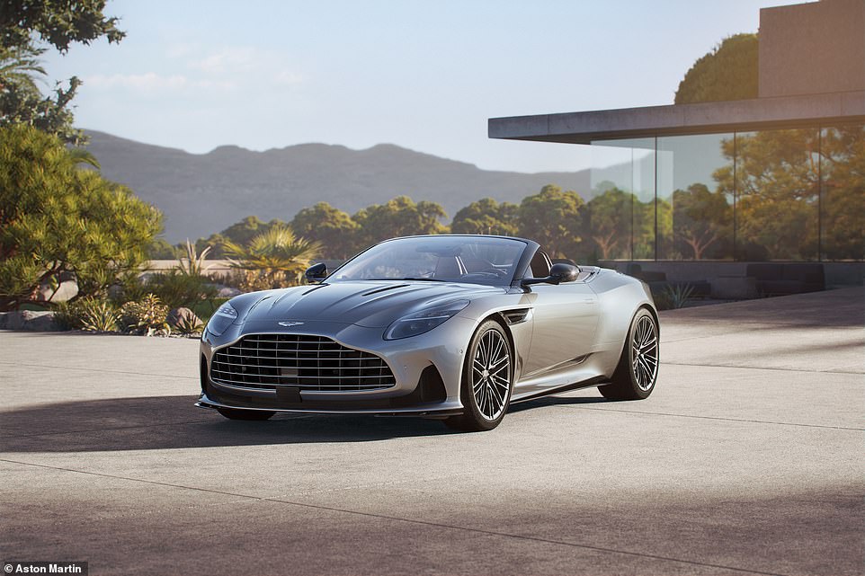 Aston Martin bills the new car as 'the ultimate open-top super tourer' with production starting this summer and first deliveries expected from the autumn