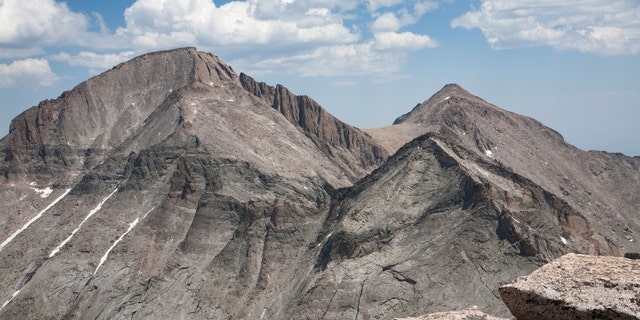 Berge im Rocky-Mountain-Nationalpark in Colorado