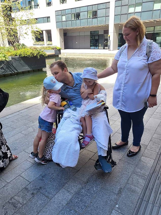 On August 13, 2022, Zoltan is ready to get into a wheelchair and see his daughters for the first time since his accident. Describing his reunion with his daughters, Zoltan says: 'I was so happy. There were no tears, just a huge celebration'