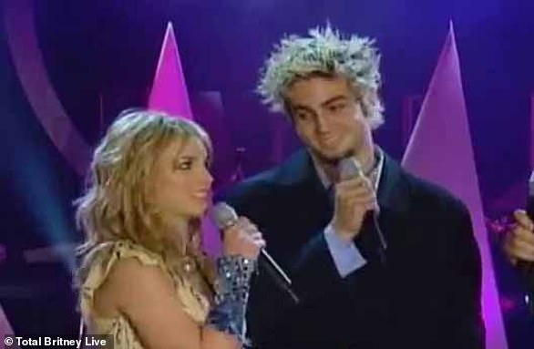 Dancer: The Toxic singer reportedly moved on in the wake of her split from Timberlake with choreographer Wade Robson, who worked for both her and Justin's group NSYNC. Their relationship ended within the year; seen in 2001