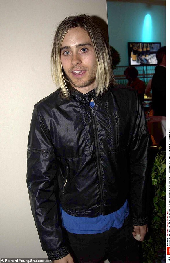 Rumors: Around 2003, Britney was rumored to be dating Jared Leto (pictured in 2003) after they were seen together, but he never confirmed it and she denied it; seen in March in Austin, TX