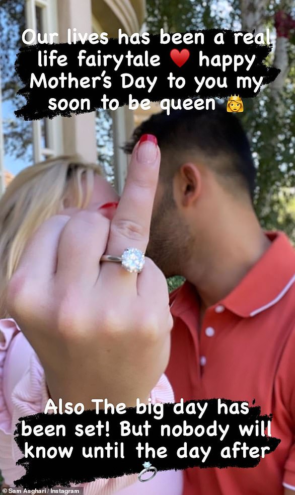 Love of her life: Britney had been with Sam since 2016, when he appeared in her Slumber Party video. They got engaged in September 2021 and announced her pregnancy in April 2022, before she suffered a miscarriage in May