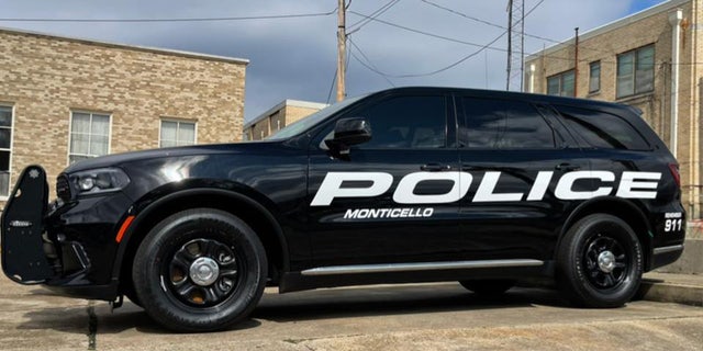 Geländewagen der Polizei von Monticello
