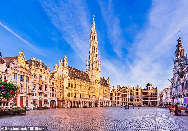 Annabelle sagt, dass der Grand Place (oben) in Brüssel „einer der eindrucksvollsten mittelalterlichen Plätze Europas“ ist.