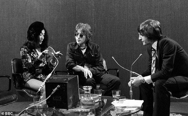 Classic: In 1971, he spoke to John Lennon and Yoko Ono, in one of his earliest episodes of his seminal show