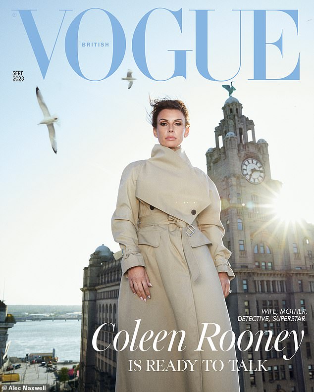 Explosive: In her interview with British Vogue, she admitted that keeping their marriage together has been 'a battle' at times, but she's 'never backed away' from the challenges