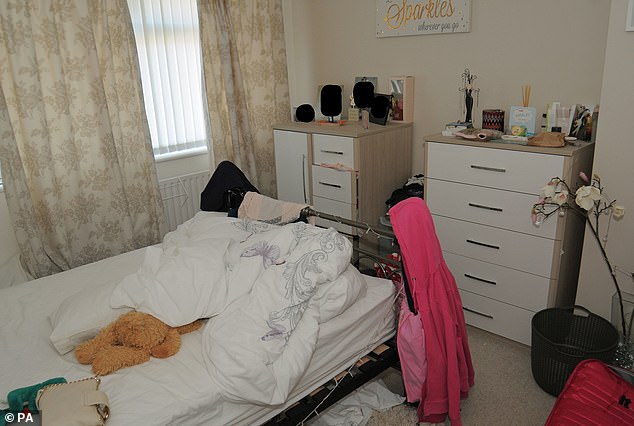 Letby's room was filled with teddies and a duvet that had 'sweet dreams' written on it