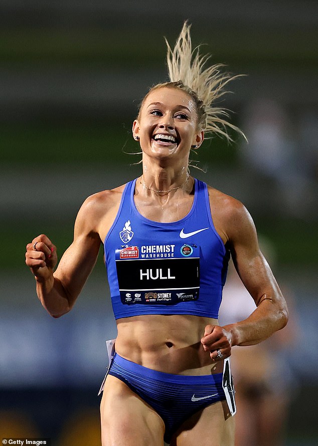 Die immer temperamentvolle Jessica Hull aus NSW wird sowohl im 1500-m- als auch im 5000-m-Rennen um den Weltmeistertitel gegen den größten Distanzstar der Welt, Faith Kipyegon, antreten