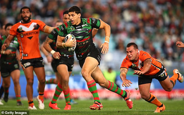 Tributes are flowing for the young Rabbitohs star who was part of the 2014 premiership winning side and retired from the sport at age 27 after sustaining a neck injury