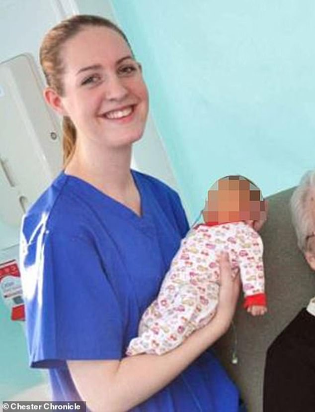 Lucy Letby, eine Neugeborenenkrankenschwester im Chester Hospital, die wegen sieben Morden für schuldig befunden wurde