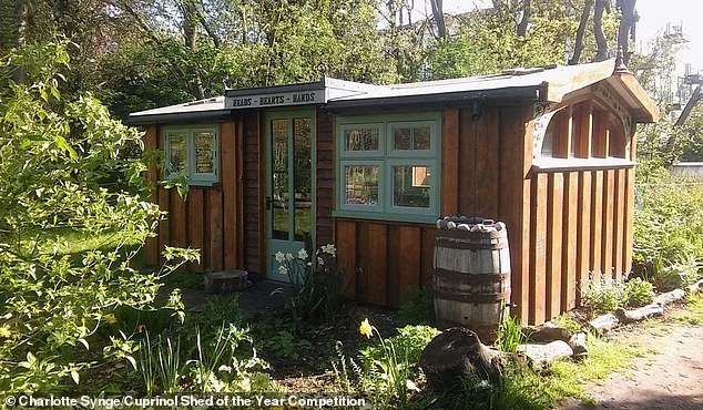 This shed in central Cambridge has been built by the community, for use by the community