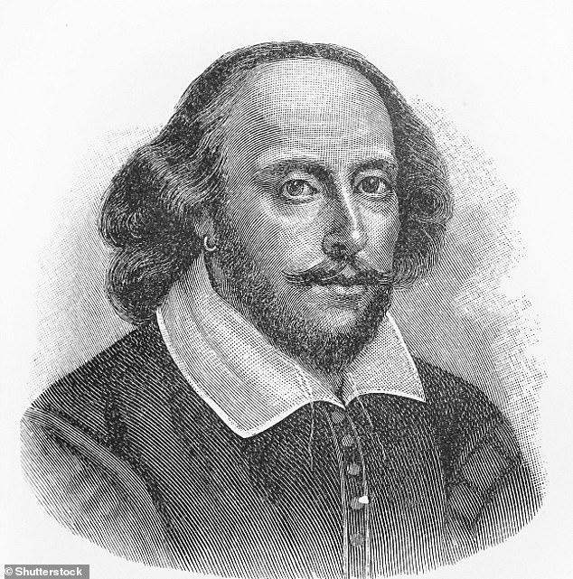 Der englische Dramatiker, Dichter und Schauspieler William Shakespeare, der hier in einer Illustration aus Meyers Lexicon dargestellt wird, gilt allgemein als der größte Dramatiker aller Zeiten