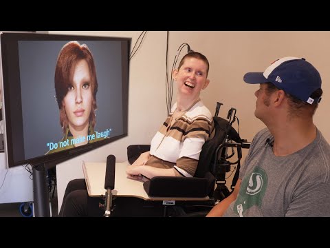 Video Wie ein Gehirnimplantat und KI einer gelähmten Frau ihre Stimme zurückgaben