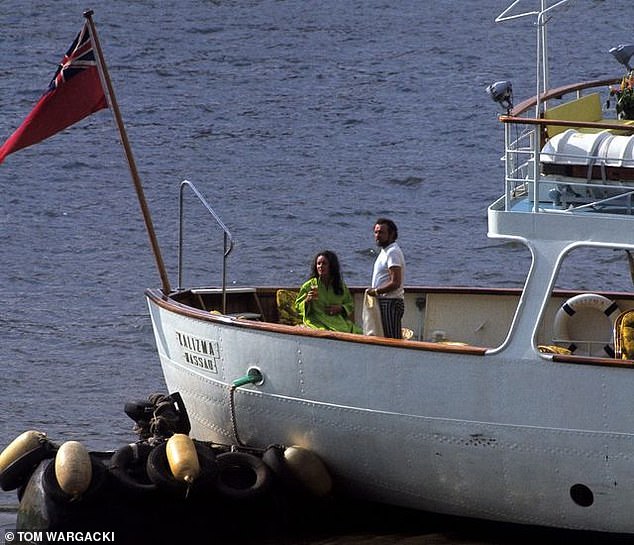 Elizabeth und Richard charterten das Boot erstmals 1967 auf einer Reise ins westliche Mittelmeer