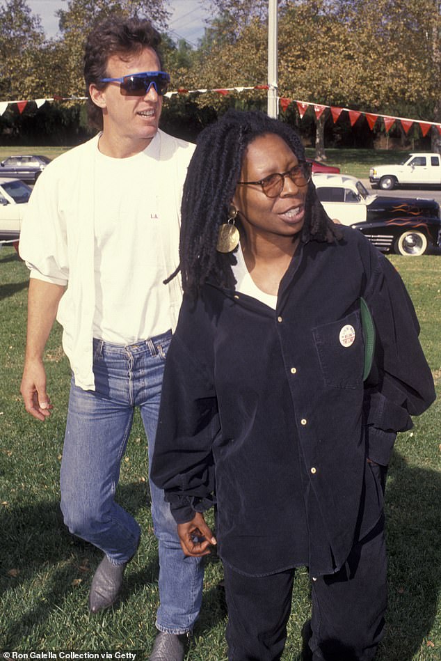 Not giving up: Whoopi married for a third time in October 1994 to Lyle Trachtenberg