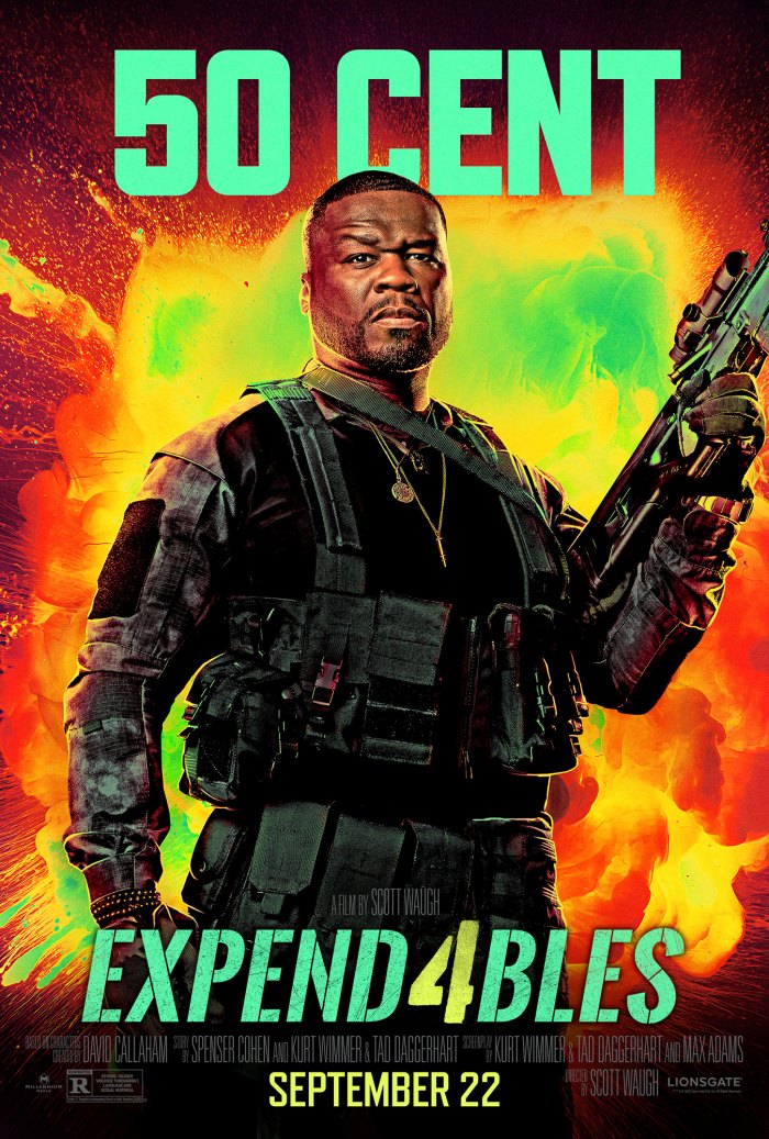 50 Cent verspottet sein eigenes Filmplakat aus „Expendables 4“: „Ist uns das Geld ausgegangen?“